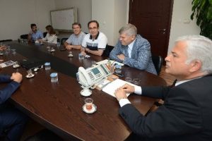 BTSO'dan BUSKİ'ye anlamlı ziyaret
