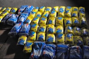 Bebek bezlerinin i&ccedil;inden 130 kilo esrar &ccedil;ıktı