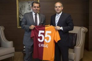 Bakan Kılı&ccedil; Galatasaray y&ouml;netimini kabul etti