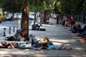 İzmir'de Suriyeli krizi