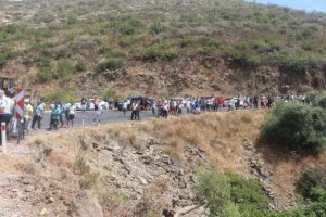 17 kilometrelik kaza kuyruğu!