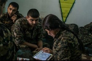 YPG b&ouml;yle g&ouml;steriyor ABD vuruyor
