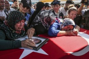 Ankara şehidini uğurladı