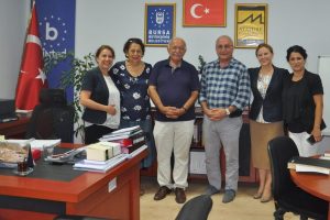 Saker, BİNTED'i ziyaret etti