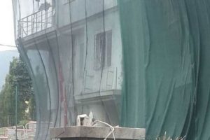 O polis merkezi brandayla kapatıldı!
