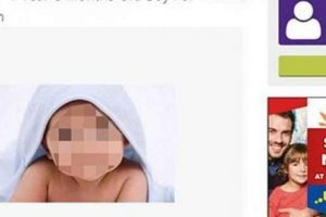 Bebeğini internetten satışa &ccedil;ıkardı