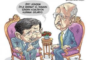 Koalisyon umutsuzluğu Penguen'in kapağında