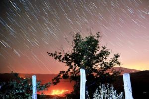 Bursa'da meteor yağmuru