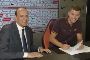 Edin Dzeko resmen Roma'da