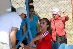 Bursa'da g&ouml;zyaşları i&ccedil;inde yarıştılar