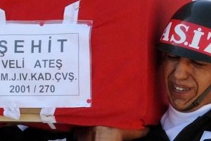 Şehit uzman &ccedil;avuş Veli Ateş Bing&ouml;l'den uğurlandı