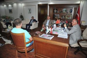 Bursa'da &Ccedil;ağlayan'dan Salman'a ziyaret