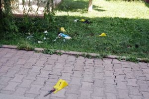 Cami avlusunda cinayet