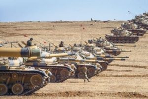 T&uuml;rk tankları IŞİD'e bomba yağdırdı!