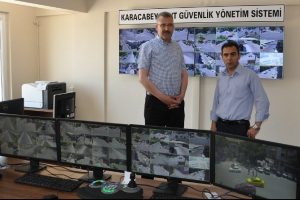 Bursa Karacabey mobese kameralarıyla izleniyor