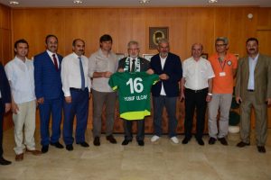 Bursaspor'dan Yusuf Ulcay'a ziyaret