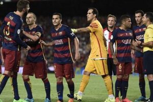 Gerard Pique'ye b&uuml;y&uuml;k ceza yolda