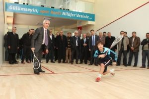 Başkan Bozbey: Nil&uuml;fer 'squash' merkezi olacak