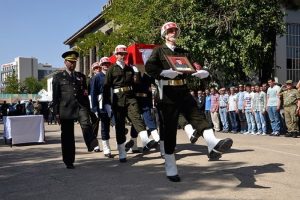 Şehit Jandarma Teğmen Turan i&ccedil;in t&ouml;ren d&uuml;zenlendi
