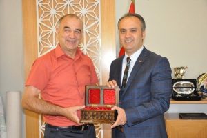 Başkan aktaş'a Bosna Hersek ve Fransa'dan ziyaret