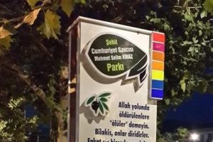 Gemlik'teki parka şehit savcının adı verildi