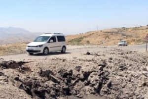 Şırnak Uludere'de askeri araca bombalı tuzak