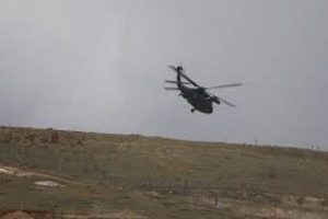 Koalisyon g&uuml;&ccedil;lerine ait helikopter d&uuml;şt&uuml;: 2 &ouml;l&uuml;