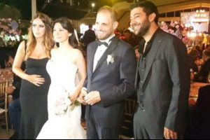 D&uuml;ğ&uuml;nde gelinle damada haciz şoku