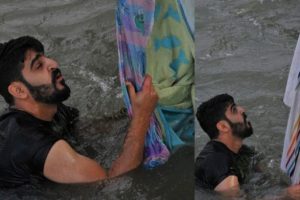 Vatandaşlar &ccedil;arşafla &ouml;l&uuml;mden kurtardı...