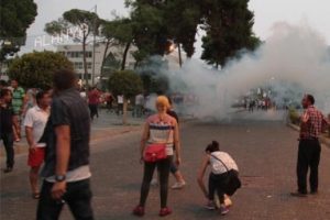 Alanya'da gergin saatler