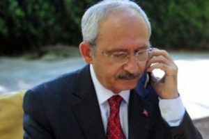Kılı&ccedil;daroğlu'ndan şehit ailesine taziye telefonu