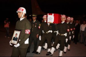 Şehit astsubayın cenazesi Tokat'ta