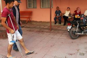 Ayağından vurulan YDG-H'liye vatandaş fır&ccedil;ası