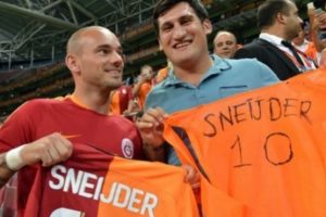 Ma&ccedil; &ouml;ncesi duygulandıran buluşma