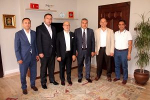 Bursa Osmangazi'de yeni kaymakama hayırlı olsun ziyareti