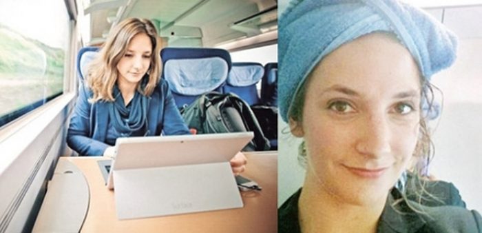 Trende yaşamaya başladı...