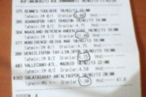 Bursa'da kazandığı iddia kuponunu &ccedil;aldırdı!