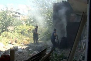 Bursa'da korkutan yangın