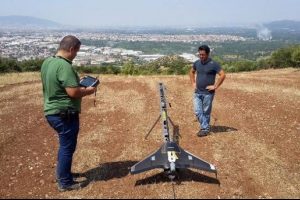 Bursa'da kamp&uuml;s planlaması i&ccedil;in insansız hava ara&ccedil;ları kullanıldı