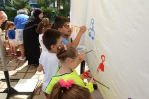Bursalı minikler bu yaz k&uuml;t&uuml;phanede doyasıya eğlendi