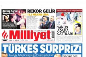 Milliyet 3 gazeteciyi kovdu