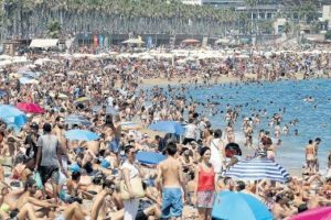Barcelona turiste boğuldu