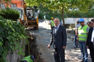 Bursa'da kaplıca suyu tesislere dağıtılıyor
