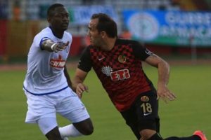 Eskişehirspor-&Ccedil;aykur Rizespor karşılaşmasından galip &ccedil;ıkmadı
