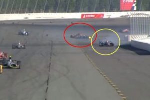 IndyCar'da inanılmaz kaza!