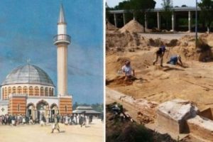 Almanya'da 100 yıllık caminin kalıntıları bulundu
