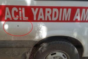 Silopi'de ter&ouml;ristler ambulansa ateş a&ccedil;tı