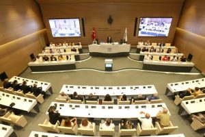 Bursa Nil&uuml;fer Barış Meclisi buruk a&ccedil;ıldı...