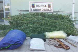 Bursa'da zehir tacirlerini 'tekerlek' yakalattı!