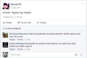 Eylem &ouml;ncesi Facebook'tan vedalaşmış